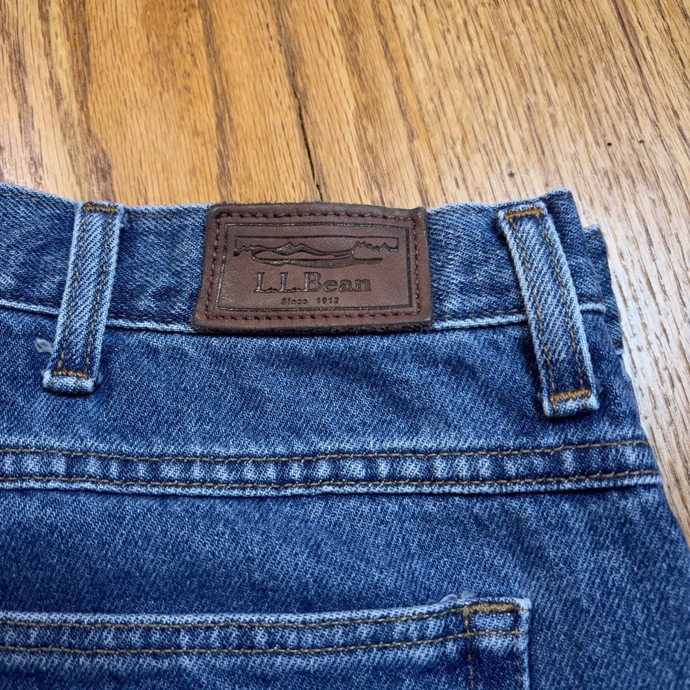 L.l.‎ Bean Double L Jeans Mens 42x31 (Tag 42X32) Relaxed Fit Blue Denim 134770 - Picture 2 of 10